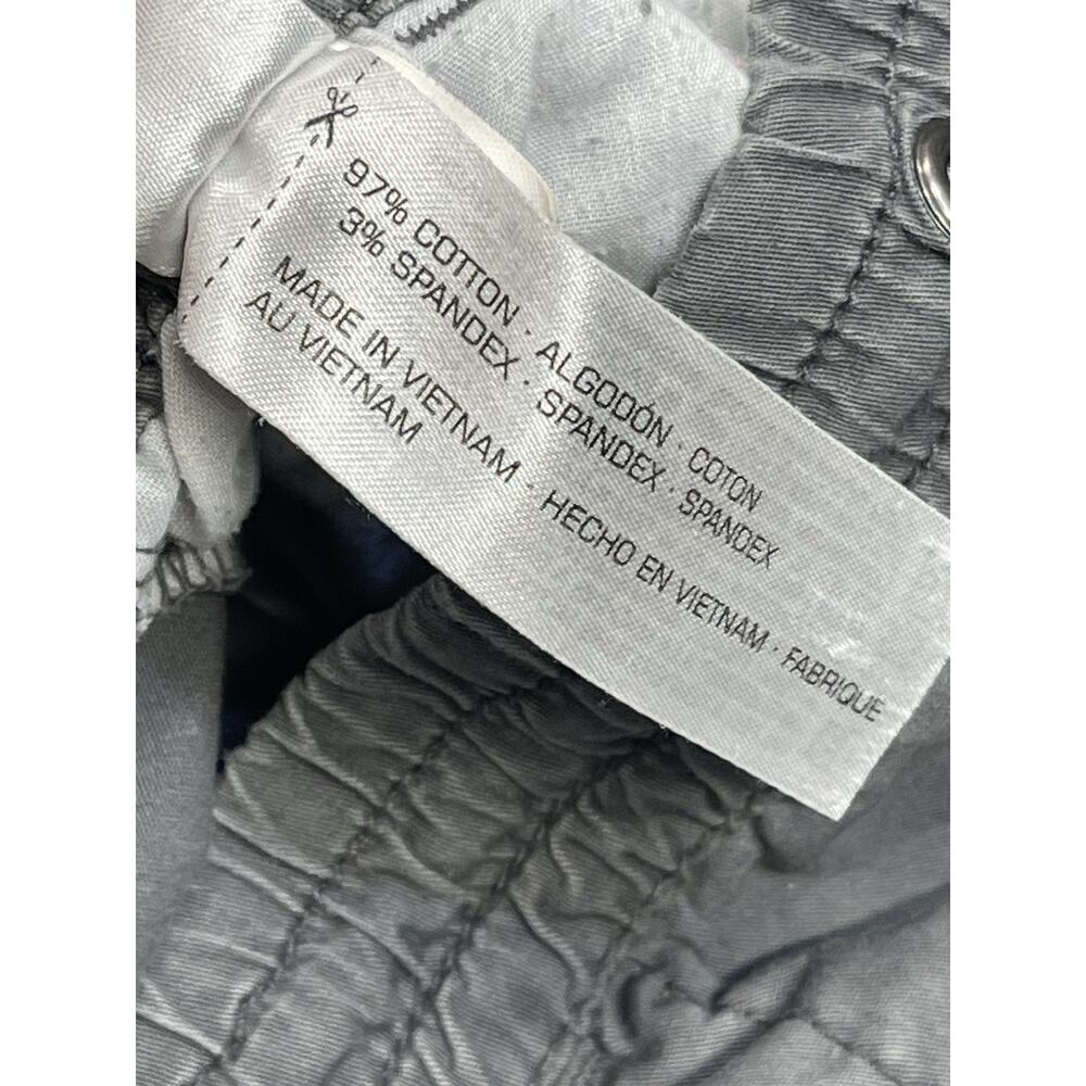 Y2K Indie Sleaze UNIONBAY Cargo Shorts Relaxed Fit Size M Gray Utility Gorpcore - Picture 6 of 13